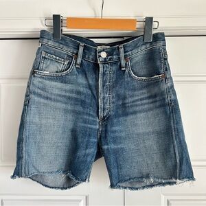 Jean Shorts - Citizens of Humanjty ‘Liya High Rise’ Cut-Offs